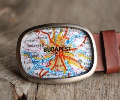 Budapest ovális övcsat