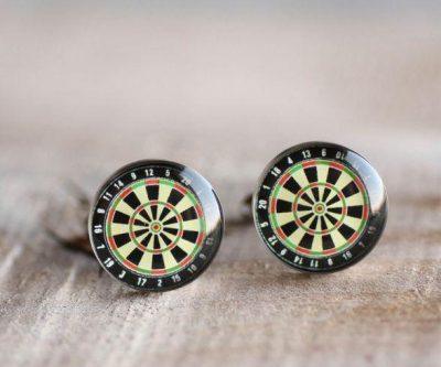 Darts nemesacél mandzsettagombok