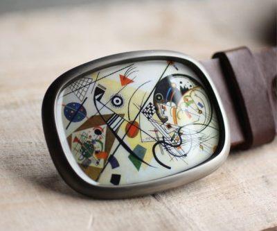 Kandinsky ovális övcsat - Övcsatbolt