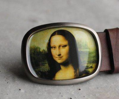 Mona Lisa ovális övcsat