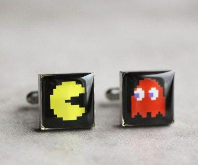 PacMan nemesacél mandzsettagombok