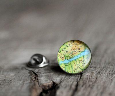Balaton orvosi acél kitűző - Övcsatbolt