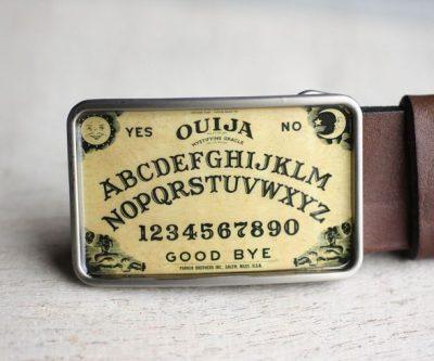 Ouija tábla szögletes övcsat - Övcsatbolt